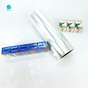 88% Glossy PVC Packaging Film Naked Wrapping For Tobacco